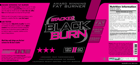 Black Burn Thermogenic Weight Loss formula 120 caps