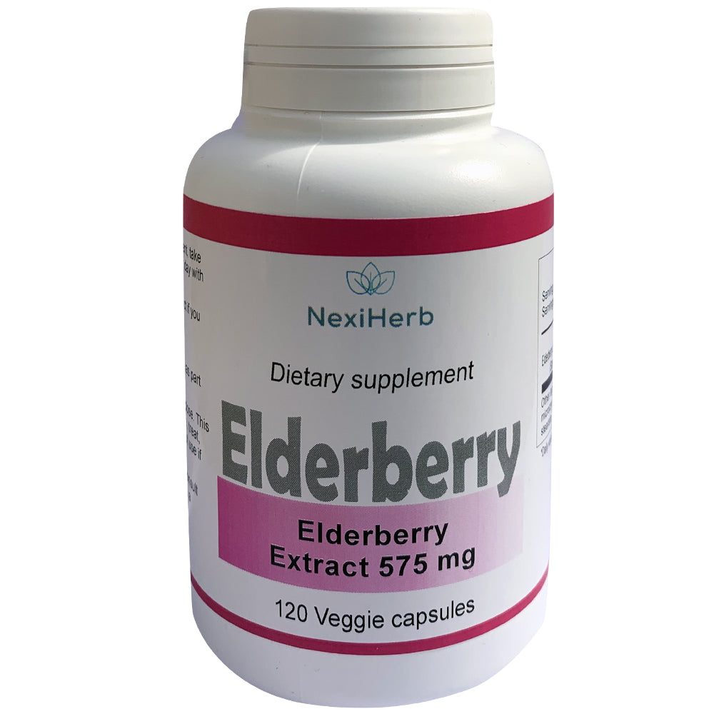 Sambucus Elderberry Extract 575 mg 120 veggie capsules