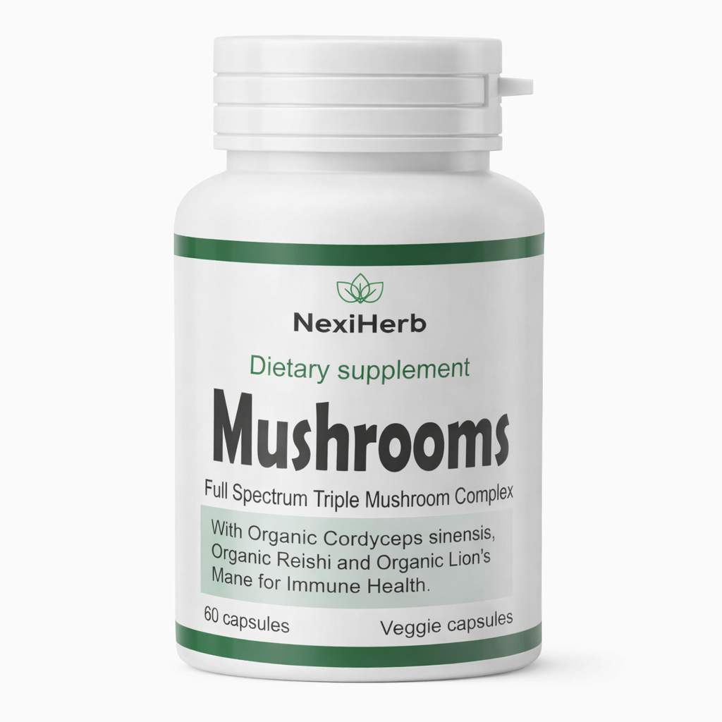 Cordyceps, Reishi, and Lion’s Mane