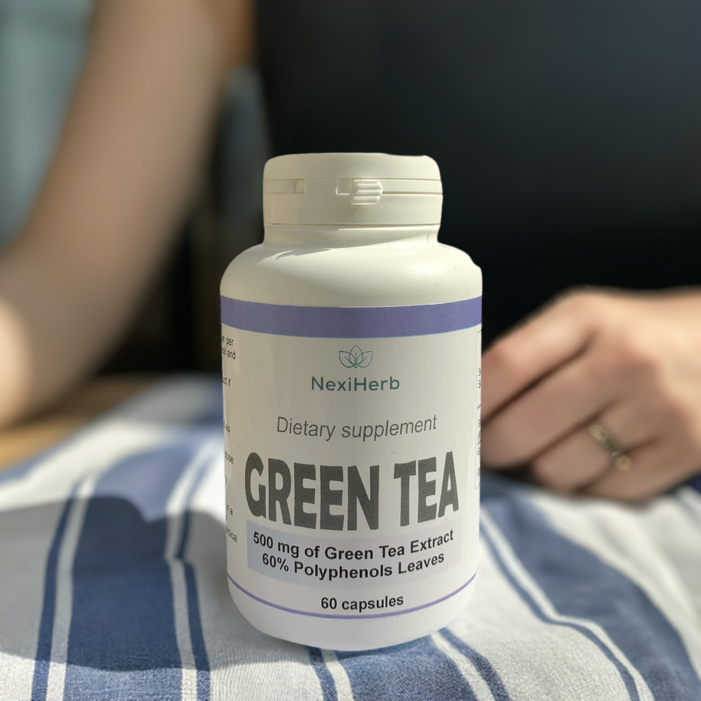 Extracto de Té Verde 60% Polifenoles 500 mg 60 cápsulas