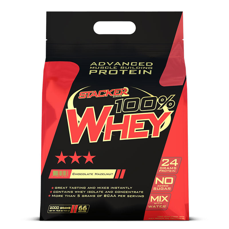 100% Whey Stacker2 chocolate 2 kg
