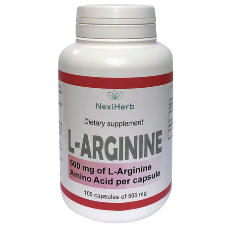 Arginine 500 mg - 100 caps