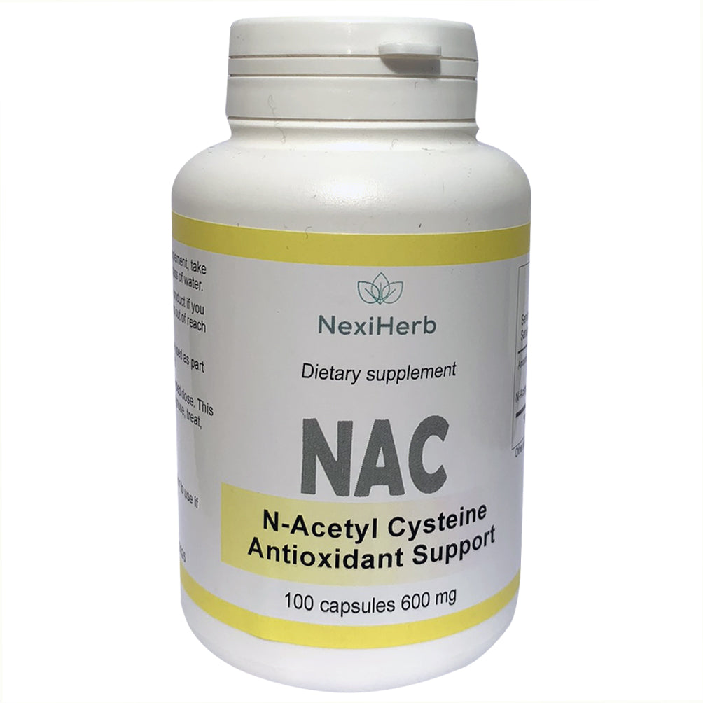 NAC N-Acetyl Cysteine 600 mg 100 caps