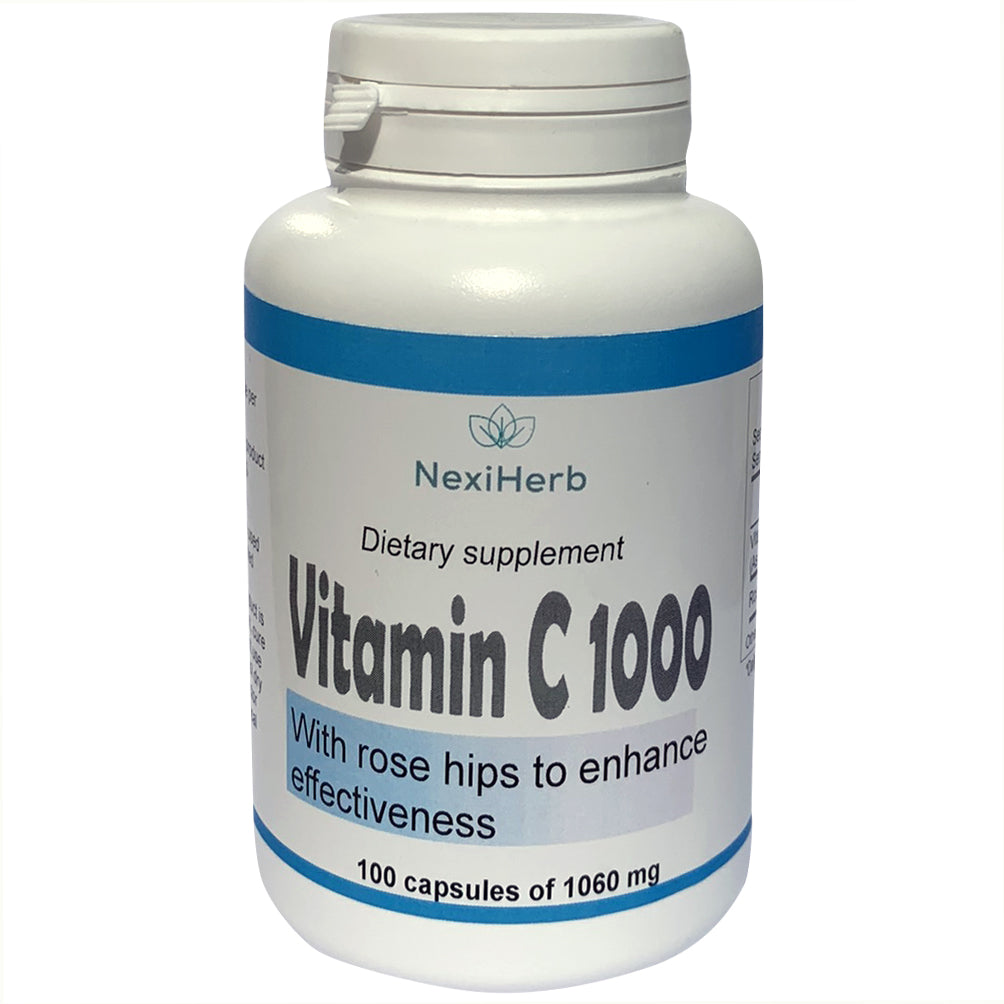 Vitamine C 1000 mg with Rose Hips 100 caps
