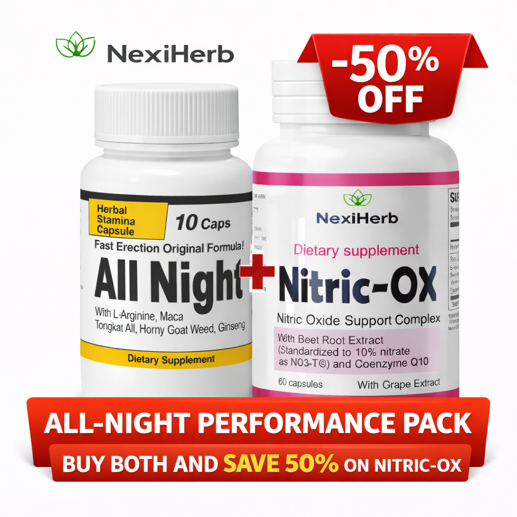 All Night + Nitric-OX à -50%