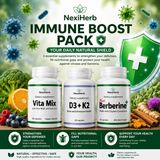 Pack de Refuerzo Inmunitario Nexiherb – Kit Completo de Apoyo Inmunitario