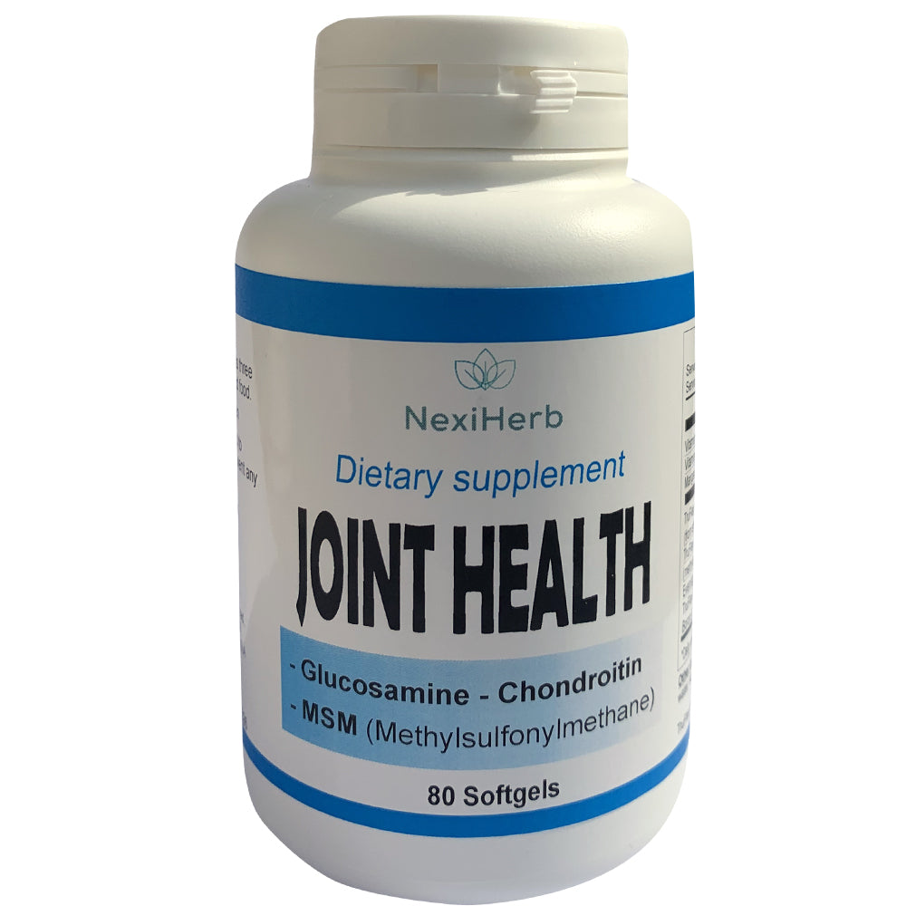 Joint Health Glucosamina Condroitina MSM 80 cápsulas blandas