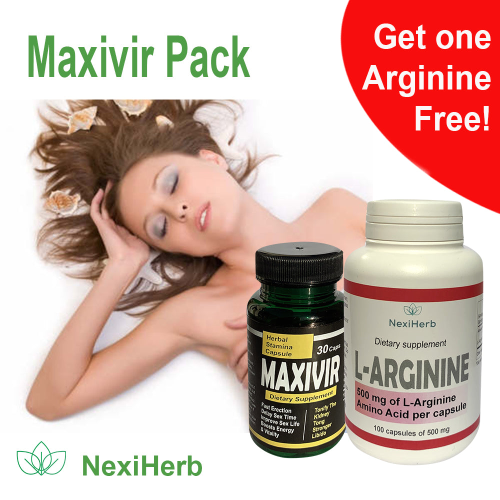 Maxivir Pack : Maxivir + L-Arginine gratuite !