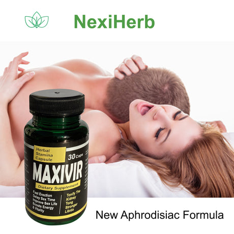 MaxiVir Aphrodisiaque naturel 30 gélules (cure de 60 jours)