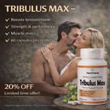 Extracto de Tribulus Terrestris 40% Saponinas 600 mg 60 cápsulas