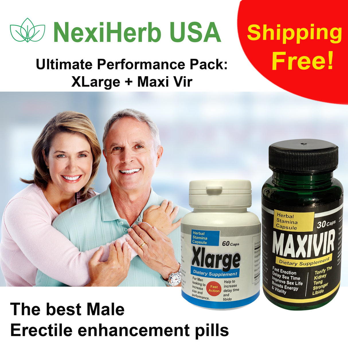 Ultimate Performance Pack: XLarge + Maxivir