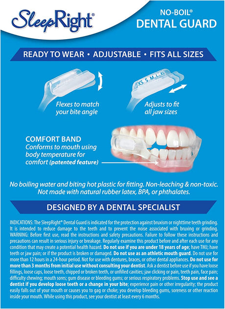 Select-Comfort Grincement et serrage des dents Bruxisme Protège-dentaire (nouvelle version 2023)