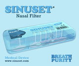 Filtres nasaux Sinuset pour la protection contre les allergies, paquet de 6