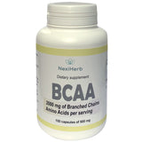 BCAA Aminoácidos de Cadenas Ramificadas 100 cápsulas